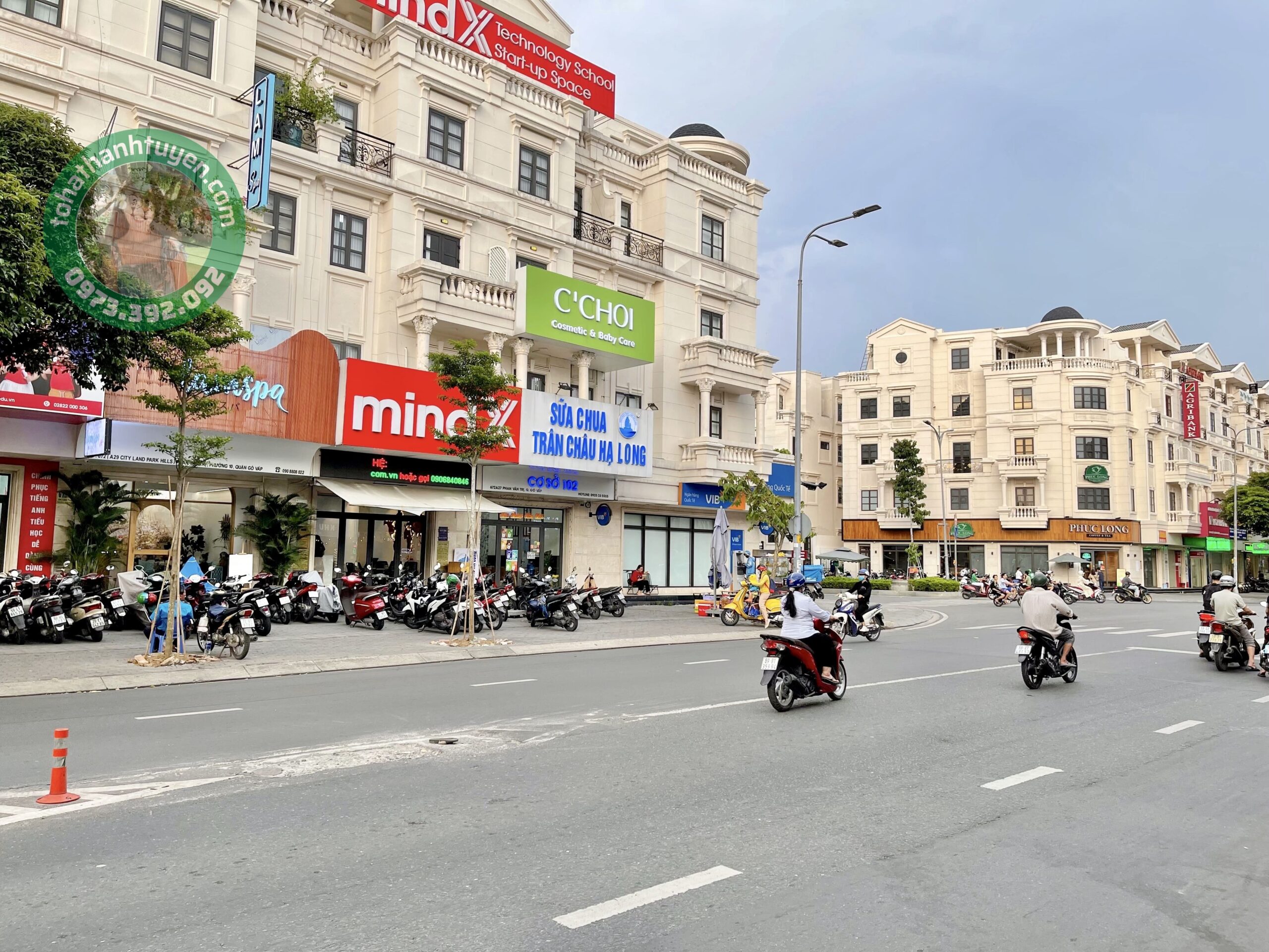 Shophouse Park Hills lô góc 2 mặt tiền