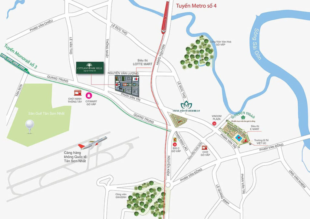 So sánh giá Vạn Phúc City và Cityland Park Hills tháng 7/2026